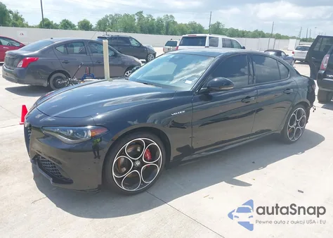 2024 Alfa Romeo Giulia Veloce Rwd из США, поврежденный, VIN ZARFAMBN9R7677677